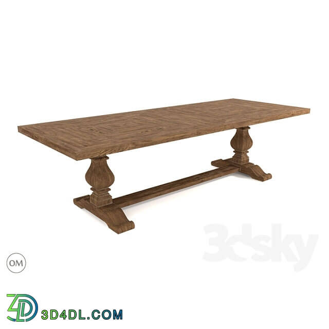 Table - New trestle table 108 __ 8831-1003L