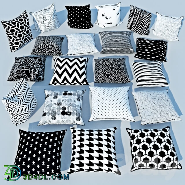 Pillows - Pillows Black _amp_ White