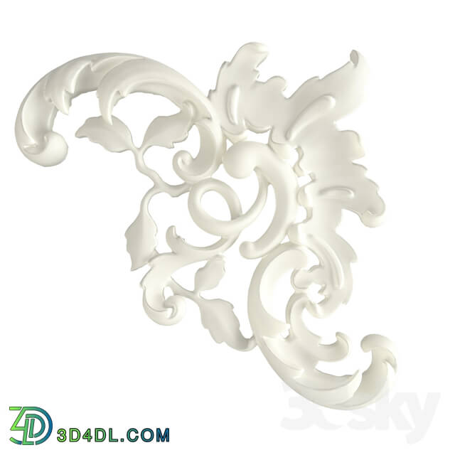 Decorative plaster - Corner RODECOR 0302LRC