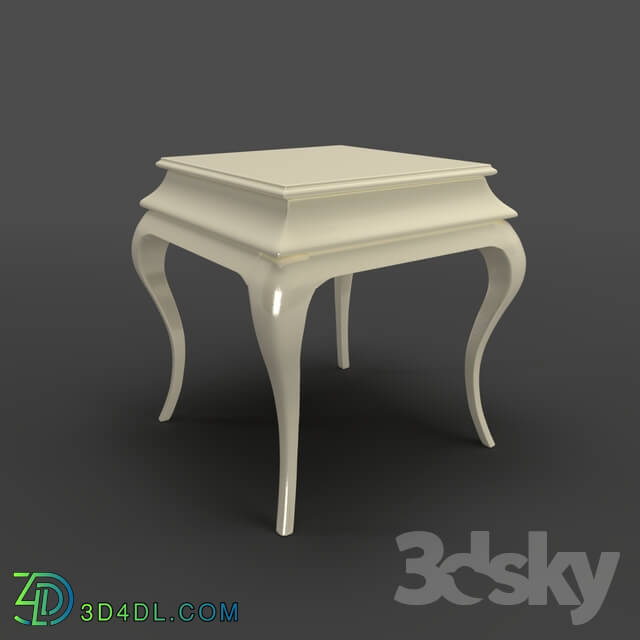 Table - OM Side Table Fratelli Barri ROMA in Sparkling Pearl Varnish_ FB.ST.RM.5