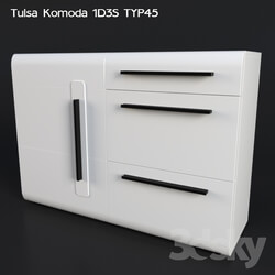 Sideboard _ Chest of drawer - Helvetia Tulsa Komoda 1D3S TYP45 