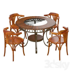 Table _ Chair - Carrick Dining Table 