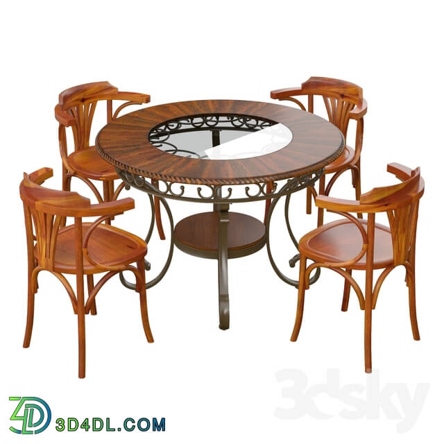 Table _ Chair - Carrick Dining Table