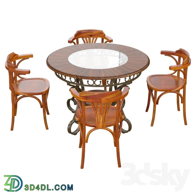 Table _ Chair - Carrick Dining Table