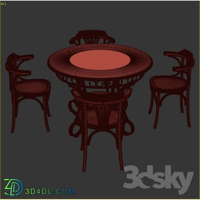 Table _ Chair - Carrick Dining Table