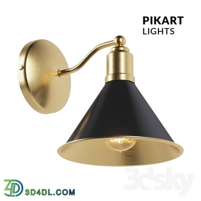 Wall light - Sconce brass_ art. 4207