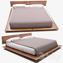 Bed - Orvietto Rift Plat RO207 