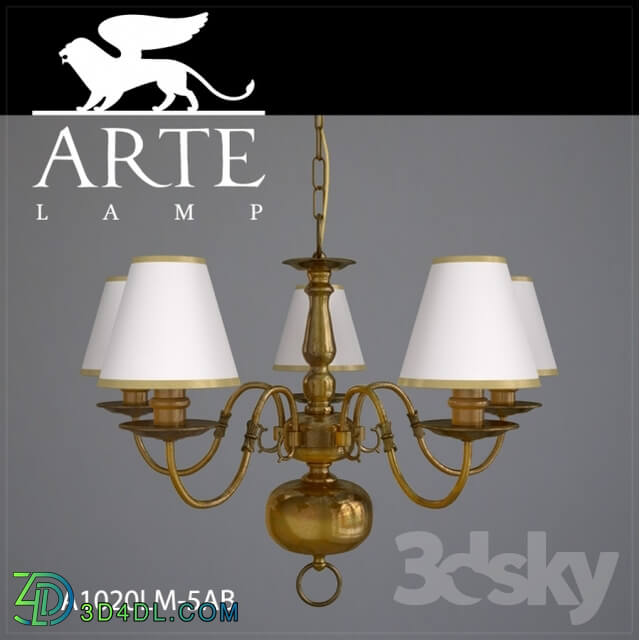 Ceiling light - Chandelier ARTE LAMP A1020LM-5AB