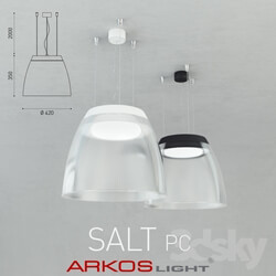 Ceiling light - Hanging lamp SALT PC by ARKOSLIGHT 