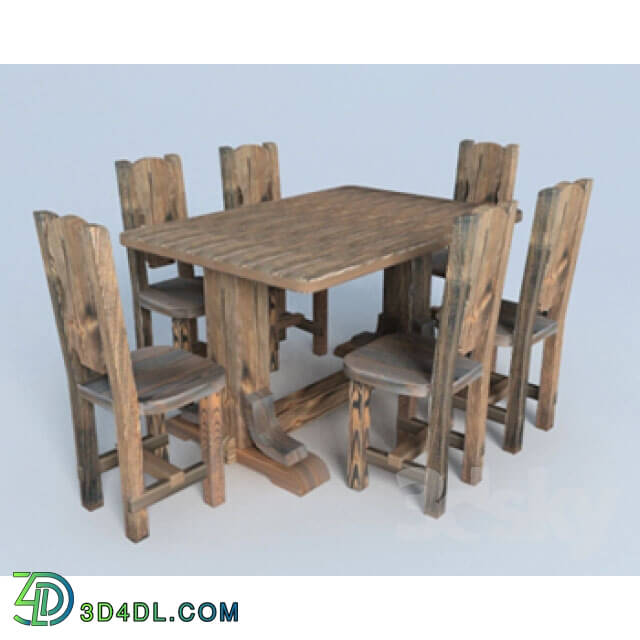 Table _ Chair - Dining Group Amma