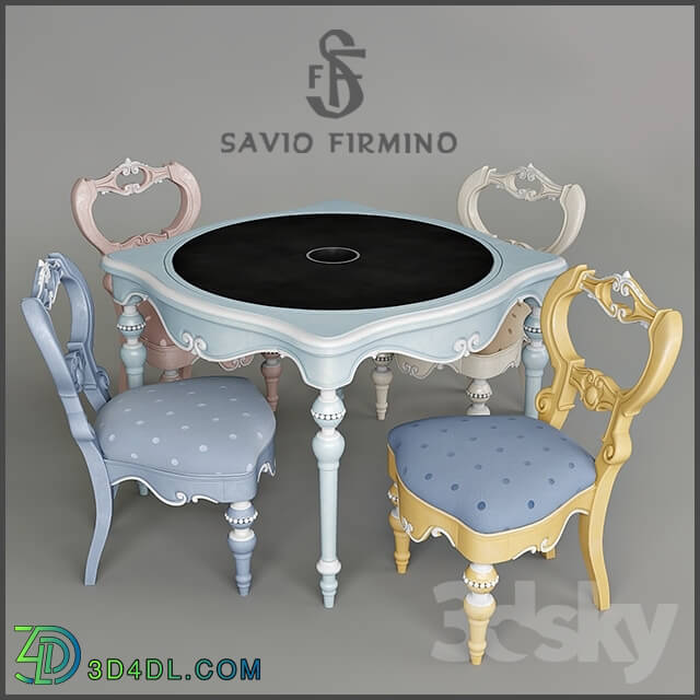 Table _ Chair - Savio Firmino 3324 _amp_ 3323