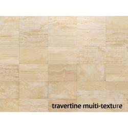 Tile - Multi-texture travertine 