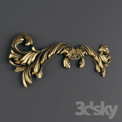 Decorative plaster - classic ornament 