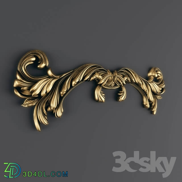 Decorative plaster - classic ornament