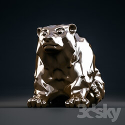 Sculpture - Figurine _quot_Bear_quot_ 