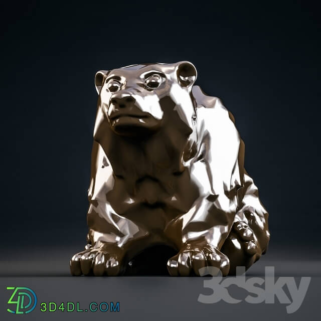 Sculpture - Figurine _quot_Bear_quot_