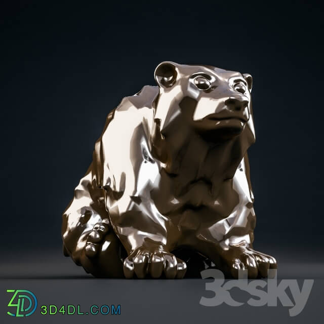 Sculpture - Figurine _quot_Bear_quot_