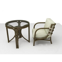 Arm chair - furniture from rattan 