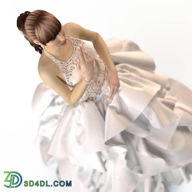 Clothes and shoes - Wedding Evening Dress 2
