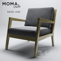 Arm chair - moma studio - basel oak 