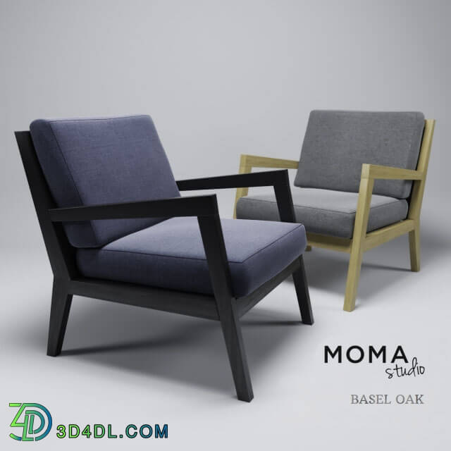 Arm chair - moma studio - basel oak