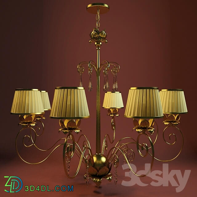 Ceiling light - Chandelier_ art. 1376_6F