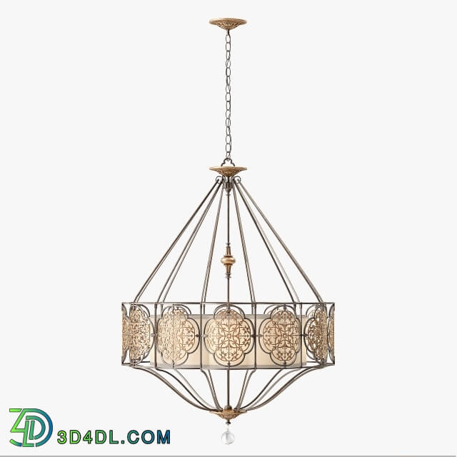 Ceiling light - Murray Feiss Marcella 4 Light Uplight Chandelier