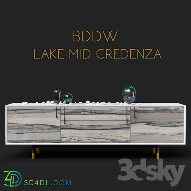 Sideboard _ Chest of drawer - BDDW _ LAKE MID CREDENZA