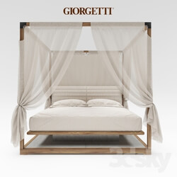 Bed - Ira Canopy bed by Giorgetti 