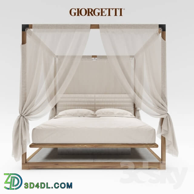 Bed - Ira Canopy bed by Giorgetti