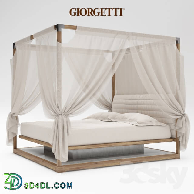 Bed - Ira Canopy bed by Giorgetti