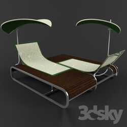 Other architectural elements - Lounger for the beach 