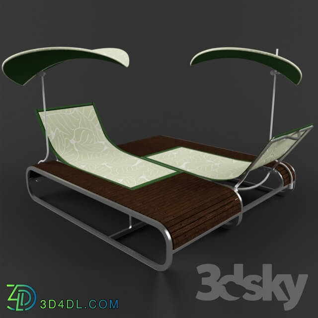 Other architectural elements - Lounger for the beach