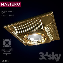 Spot light - MASIERO VE 855 GOLD 