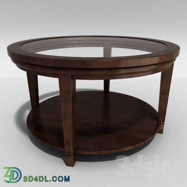 Table - Bassett Easton round cocktail table