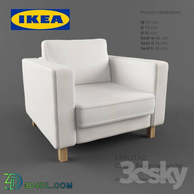 Arm chair - Ikea Karlstad Chair