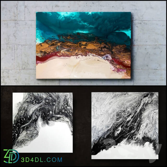 Frame - L Dawning Scott Fine Art - set 9