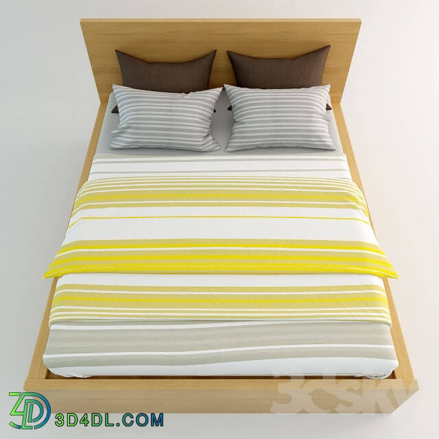 Bed - IKEA bed MALM