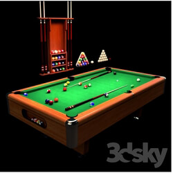 Billiards - Pool table Modern Suite II 8ft Sail and kievnitsa 