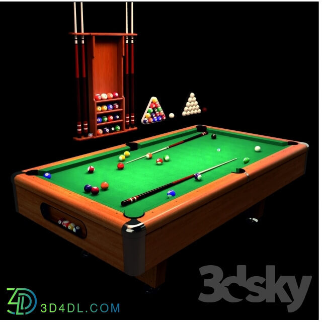 Billiards - Pool table Modern Suite II 8ft Sail and kievnitsa