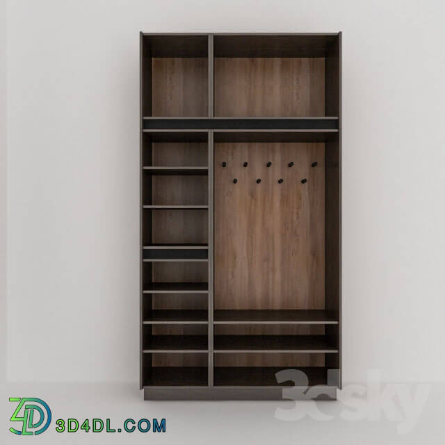 Wardrobe _ Display cabinets - Wood closet