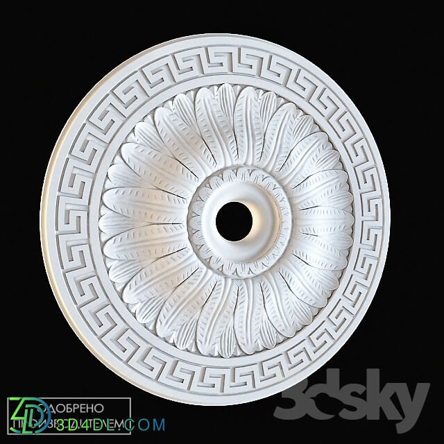 Decorative plaster - Socket