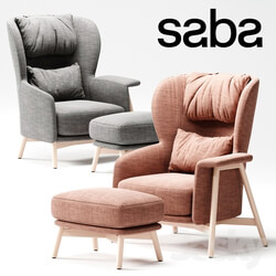 Arm chair - Saba Italia KEPI Armchair 