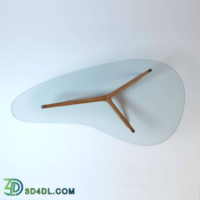 Table - Sculptural Cocktail Table by Vladimir Kagan