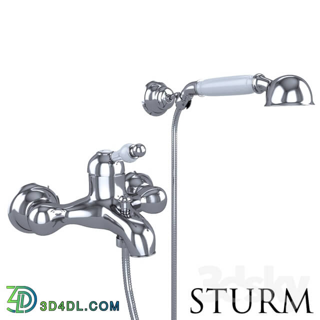 Faucet - Bathtub _ shower mixer STURM Emilia single lever_ color chrome