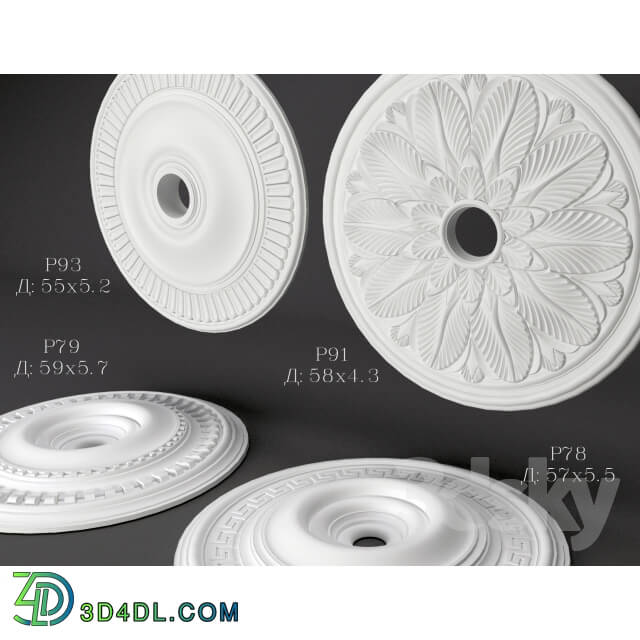 Decorative plaster - Sabur decor P78 P79 P91 2015 P93