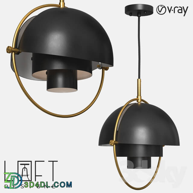 Ceiling light - Pendant lamp LoftDesigne 4652 model