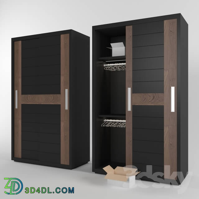 Wardrobe _ Display cabinets - FWF04_Modern_Wardrobe