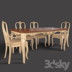 Table _ Chair - TABLES AND CHAIR VENETA SEDIE 
