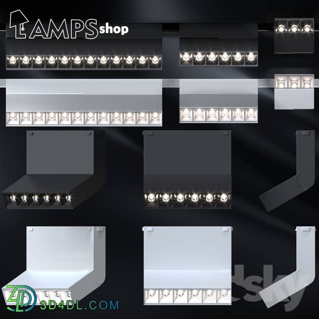 Spot light - Grille Folding Series Magnetic